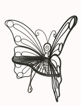 Load image into Gallery viewer, Antique Black Butterfly Chair
