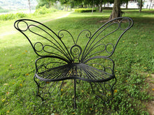 Load image into Gallery viewer, Antique Black Butterfly Chair
