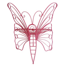 Load image into Gallery viewer, 78617-PK - Pink Metal Butterfly Chair: Charming Outdoor Elegance

