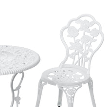 Load image into Gallery viewer, White Rose Bistro 3 Pc Set
