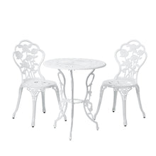 Load image into Gallery viewer, White Rose Bistro 3 Pc Set
