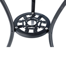 Load image into Gallery viewer, 78658-A-BK -  A Touch of Class- Black Cast Aluminium Bistro Set for Your Space HI-LINE GIFT
