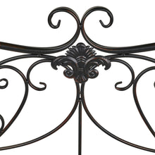Load image into Gallery viewer, Garden Bench Antique Black
