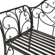 Load image into Gallery viewer, Garden Bench Antique Black
