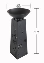 Load image into Gallery viewer, Solar Lighted Butterfly Metal Planter Holder
