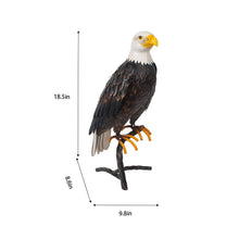 Load image into Gallery viewer, Metal Bald Eagle Decorative Garden Statue
