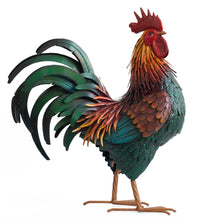 Load image into Gallery viewer, Metal Rooster Statue
