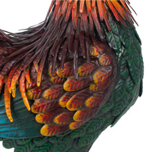 Load image into Gallery viewer, Metal Rooster Statue
