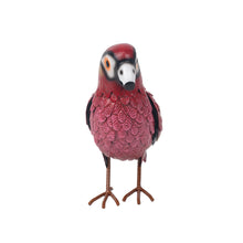 Load image into Gallery viewer, Metal Scarlet Macaw Statue
