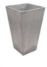 Load image into Gallery viewer, 28In Square Plastic Planter - Grey
