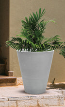 Load image into Gallery viewer, 22In Round Plastic Planter - Grey
