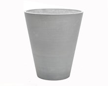 Load image into Gallery viewer, 22In Round Plastic Planter - Grey
