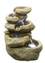 Load image into Gallery viewer, Fountain-Rock 5 Level W/LED
