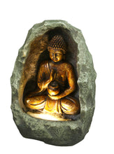 Load image into Gallery viewer, Fountain-Golden Buddha W/Light
