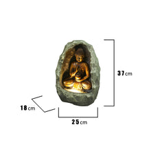 Load image into Gallery viewer, Fountain-Golden Buddha W/Light
