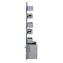 Load image into Gallery viewer, Six Boxes Tiered Metal Water Fountain
