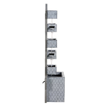 Load image into Gallery viewer, Six Boxes Tiered Metal Water Fountain
