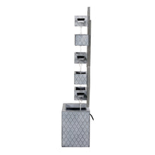 Load image into Gallery viewer, Six Boxes Tiered Metal Water Fountain
