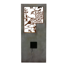 Load image into Gallery viewer, Metal Water Fountain with Bird Design and LED Lights - Outdoor

