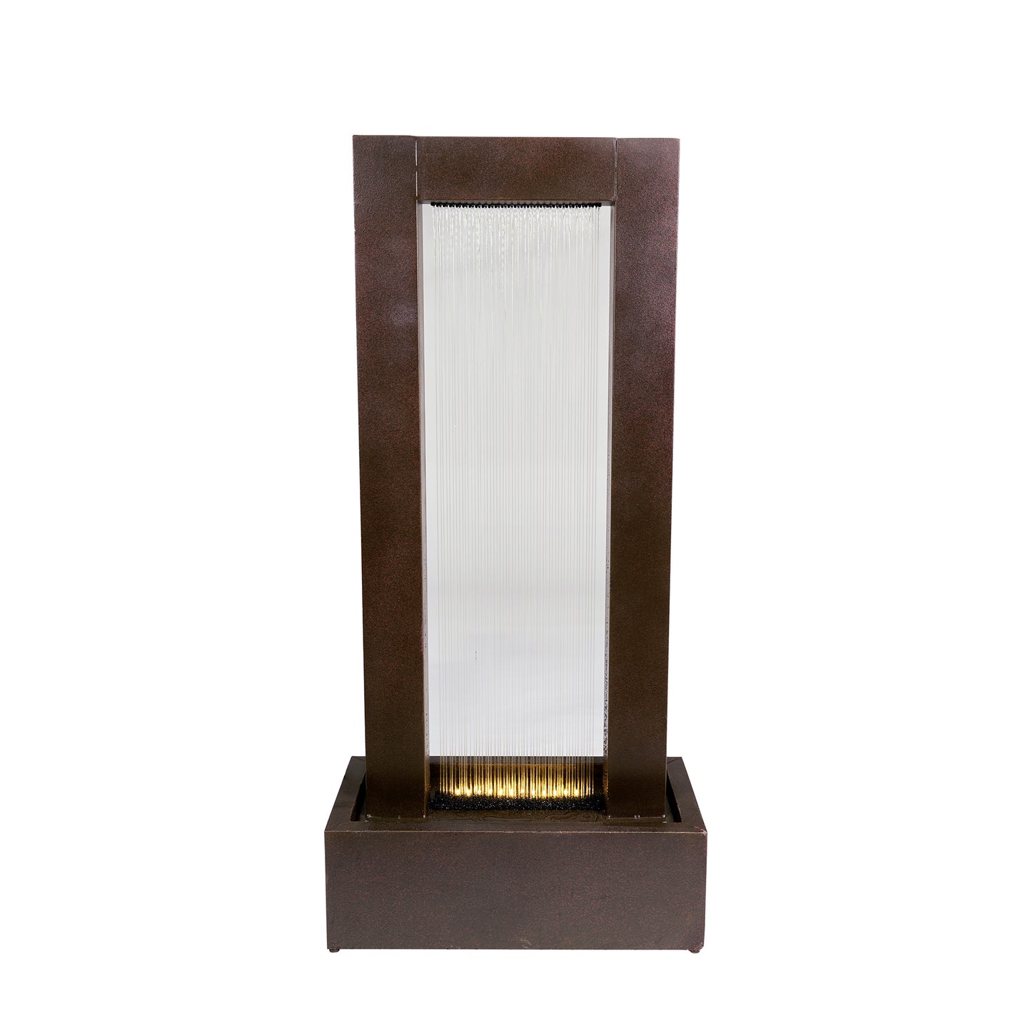 Rectangular Rainfall Fountain W/Light