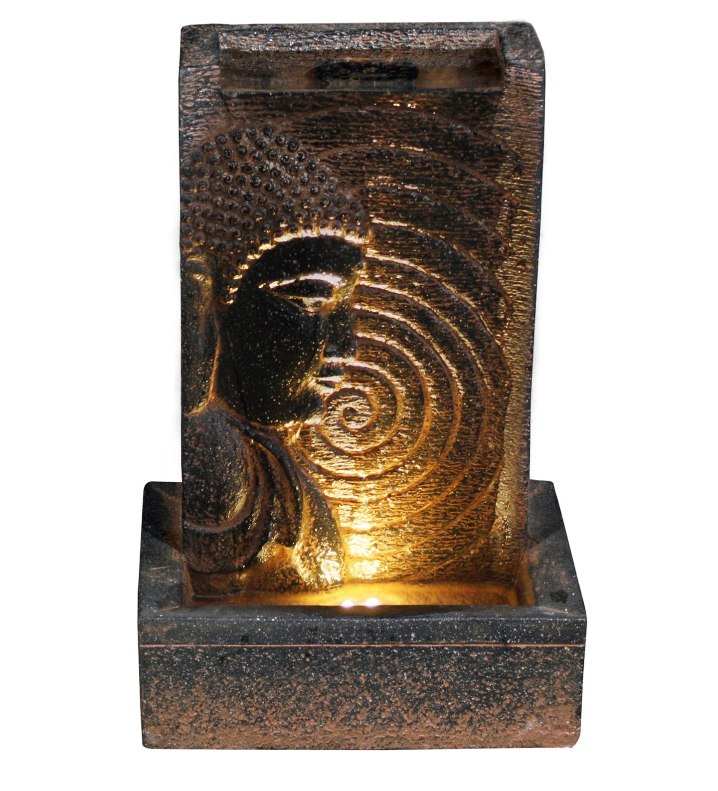 Buddha Water Wall Fountain W/LED
