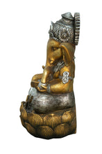 Load image into Gallery viewer, Tabletop Lord Ganesh Sculptural Fountain With Wt Led
