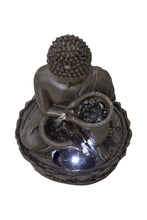 Load image into Gallery viewer, 13.75&quot; H Buddha Fountain W/LED For Tabletop Decor
