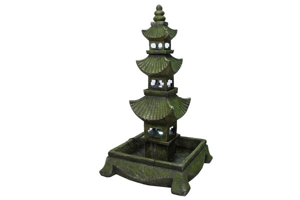 Pagoda Tower W/Led (Hi-Line Exclusive) 70 In H