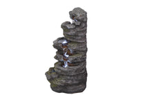 Load image into Gallery viewer, Multi Level Rock Fountain W/LED
