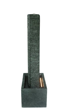Load image into Gallery viewer, Bubbling Curved Wall Fountain W/LED Lights
