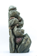 Load image into Gallery viewer, Multi-Level Stone Fountain with LED Lights

