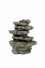 Load image into Gallery viewer, Multi-Level Stone Fountain with 9 LED Lights
