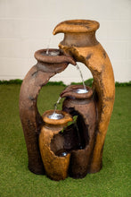 Load image into Gallery viewer, Pouring Jugs Fountain with 4 LED Lights
