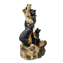 Load image into Gallery viewer, Black Bears Climbing Fountain
