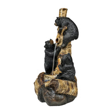 Load image into Gallery viewer, Black Bears Climbing Fountain
