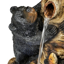 Load image into Gallery viewer, Black Bears Climbing Fountain
