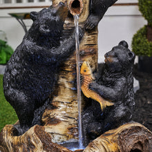 Load image into Gallery viewer, Black Bears Climbing Fountain
