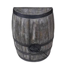 Load image into Gallery viewer, Whiskey Barrel Fountain And Planter with Wt LED
