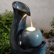 Load image into Gallery viewer, LED Ceramic Sphere Cascade Fountain
