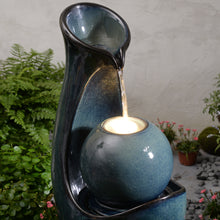 Load image into Gallery viewer, LED Ceramic Sphere Cascade Fountain
