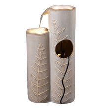 Load image into Gallery viewer, LED Triple Column Ceramic Fountain
