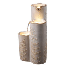 Load image into Gallery viewer, LED Triple Column Ceramic Fountain

