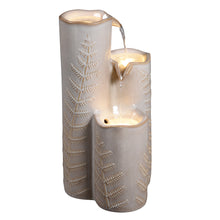 Load image into Gallery viewer, LED Triple Column Ceramic Fountain
