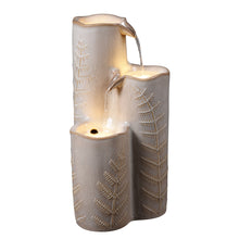 Load image into Gallery viewer, LED Triple Column Ceramic Fountain
