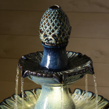Load image into Gallery viewer, LED 3-Tier Ceramic Fountain
