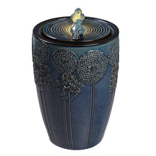 Load image into Gallery viewer, LED Ceramic Bird &amp; Dandelion Fountain
