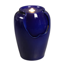 Load image into Gallery viewer, LED Ceramic Ripple Top Fountain
