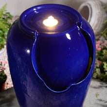 Load image into Gallery viewer, LED Ceramic Ripple Top Fountain
