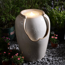Load image into Gallery viewer, LED Ceramic Ripple Top Fountain
