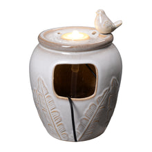 Load image into Gallery viewer, LED Tabletop Bird Bubbler Fountain
